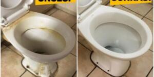 Tuvalet ve Banyonuzdaki sarı lekeler artık kar gibi ben beyaz olacak!