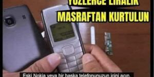 Eski telefonlarınızı atmayın