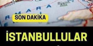 İstanbullular yarına d!kkat Hızla yaklaşıyor..