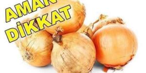 Kuru soğandan bulaşıyor