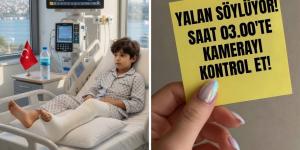 Oğlumuzun bacağı kırıldığında, eski kocam