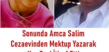 Amca Salim mektupta ba’kın kimin yaptığınız yazdı.