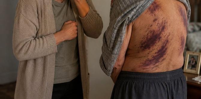 Yaşlı babamı ziyaret etmek için eve geldim,